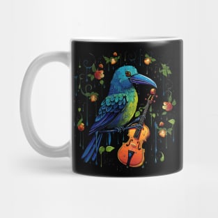 Umbrellabird Playing Violin Mug